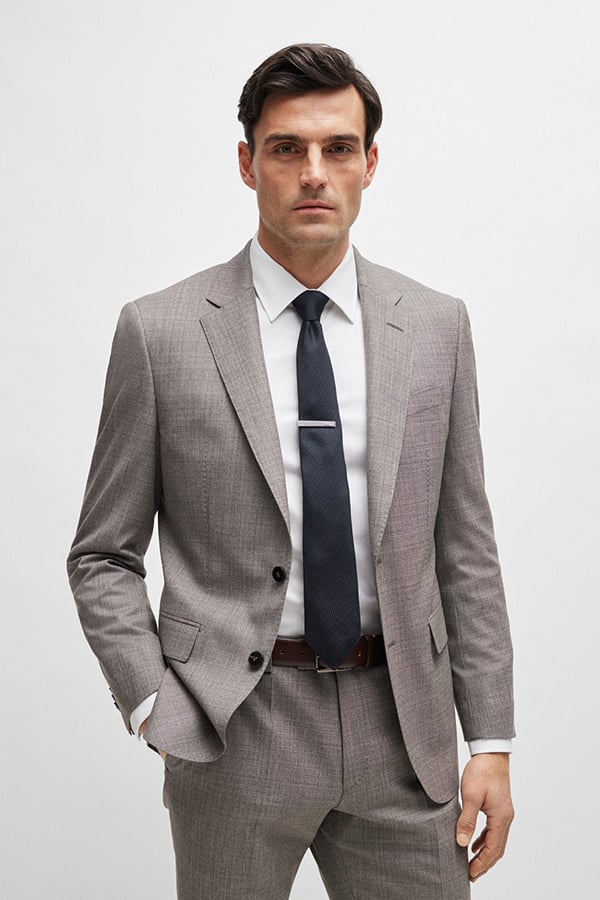 ΓΡΑΒΑΤΑ BOSS - 404 ΜΠΛΕ